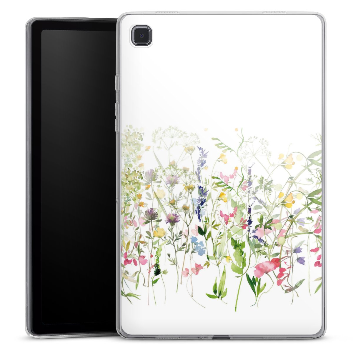 Fleurs de prairie printanières colorées