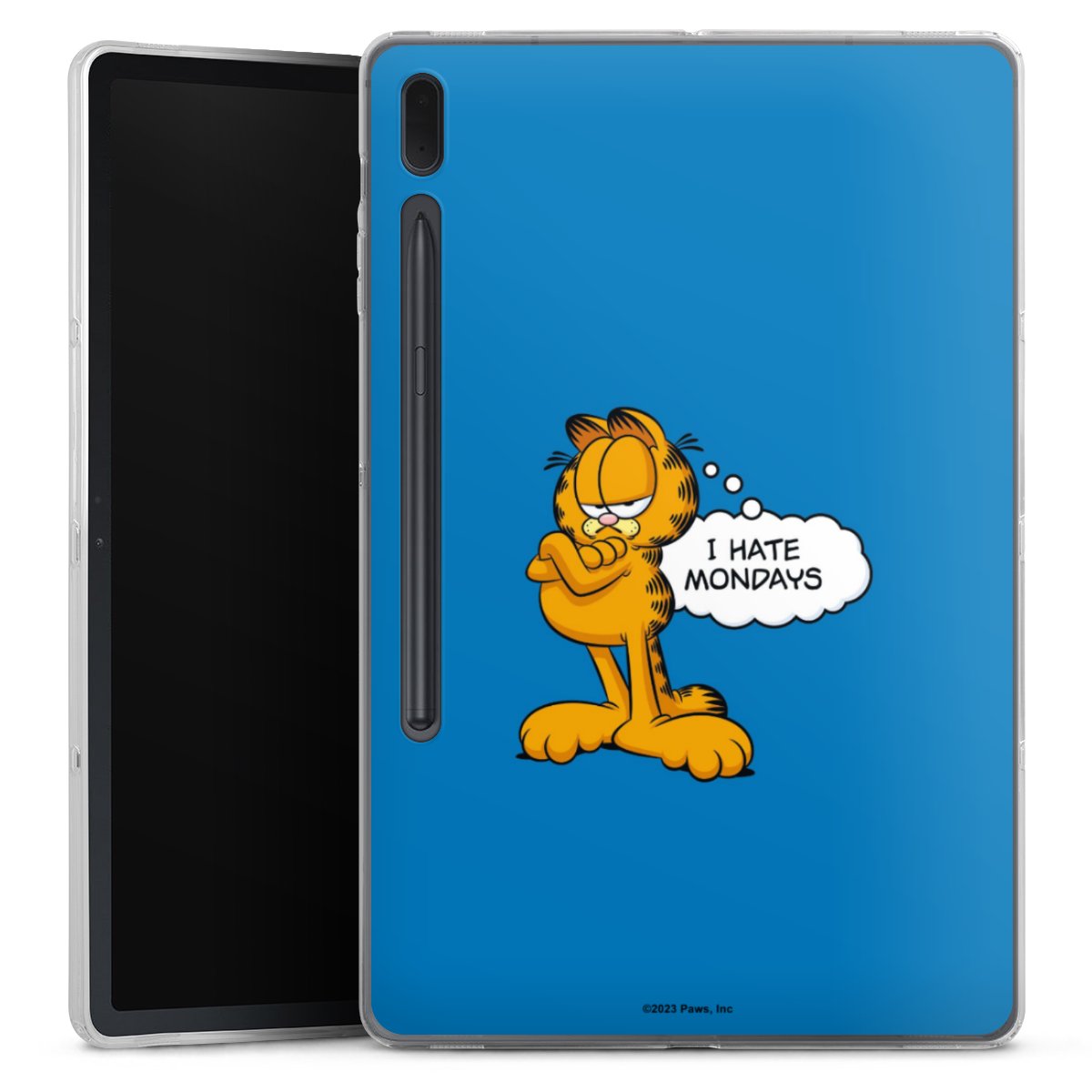 Garfield Ik haat maandagen blauw