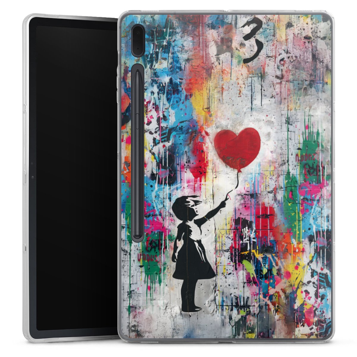 Balloon Girl Colorful
