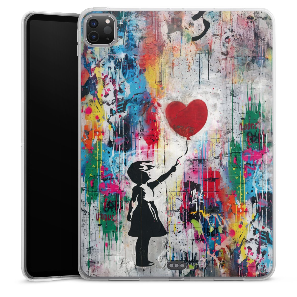 Balloon Girl Colorful