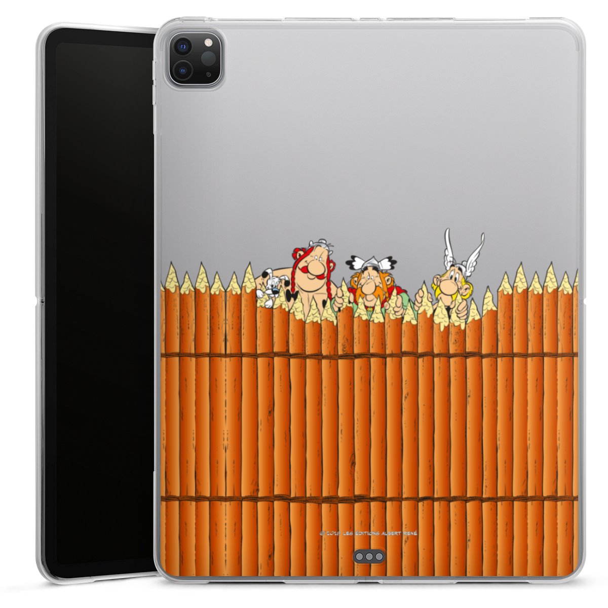 Gaulois Derrière Palissade Transparent