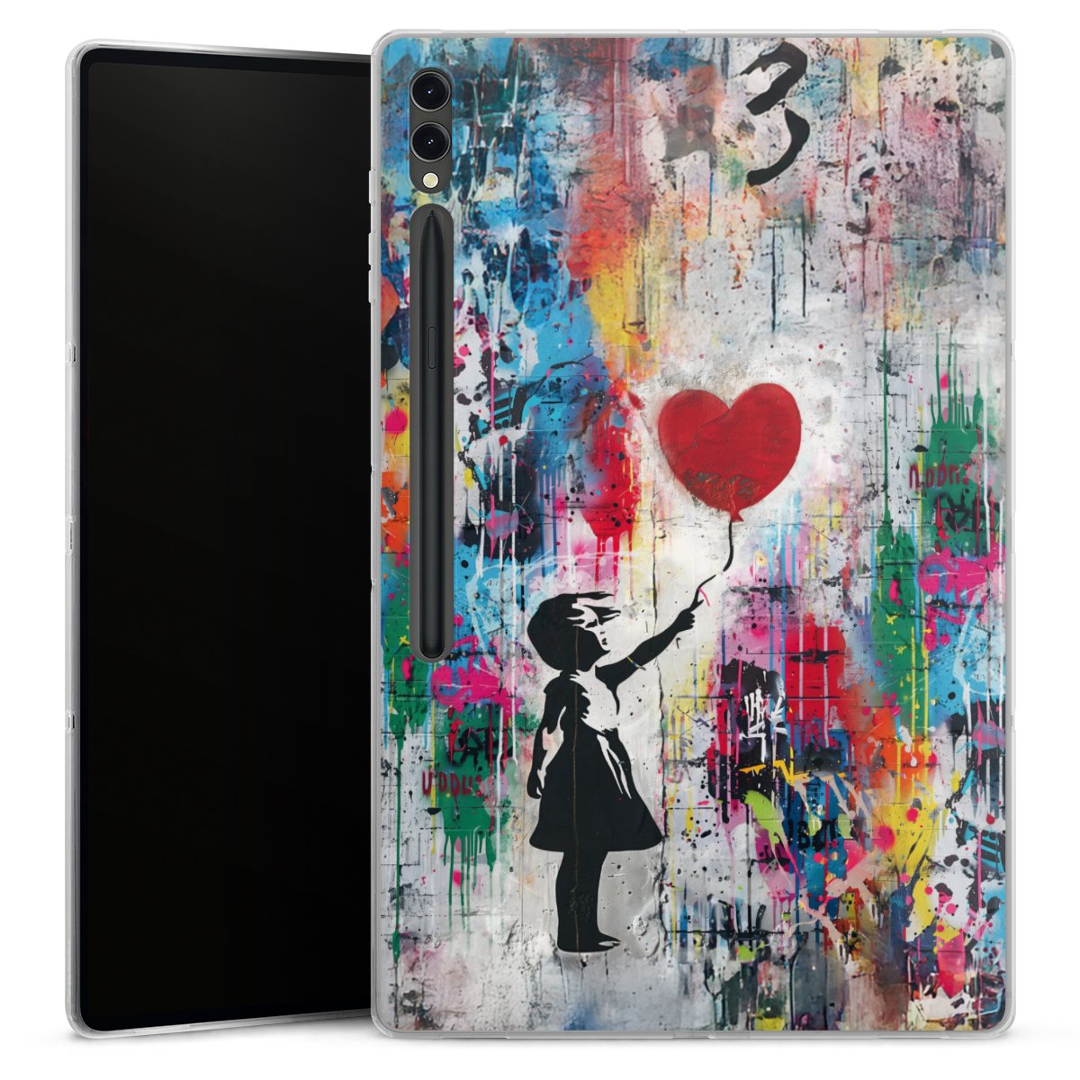 Balloon Girl Colorful