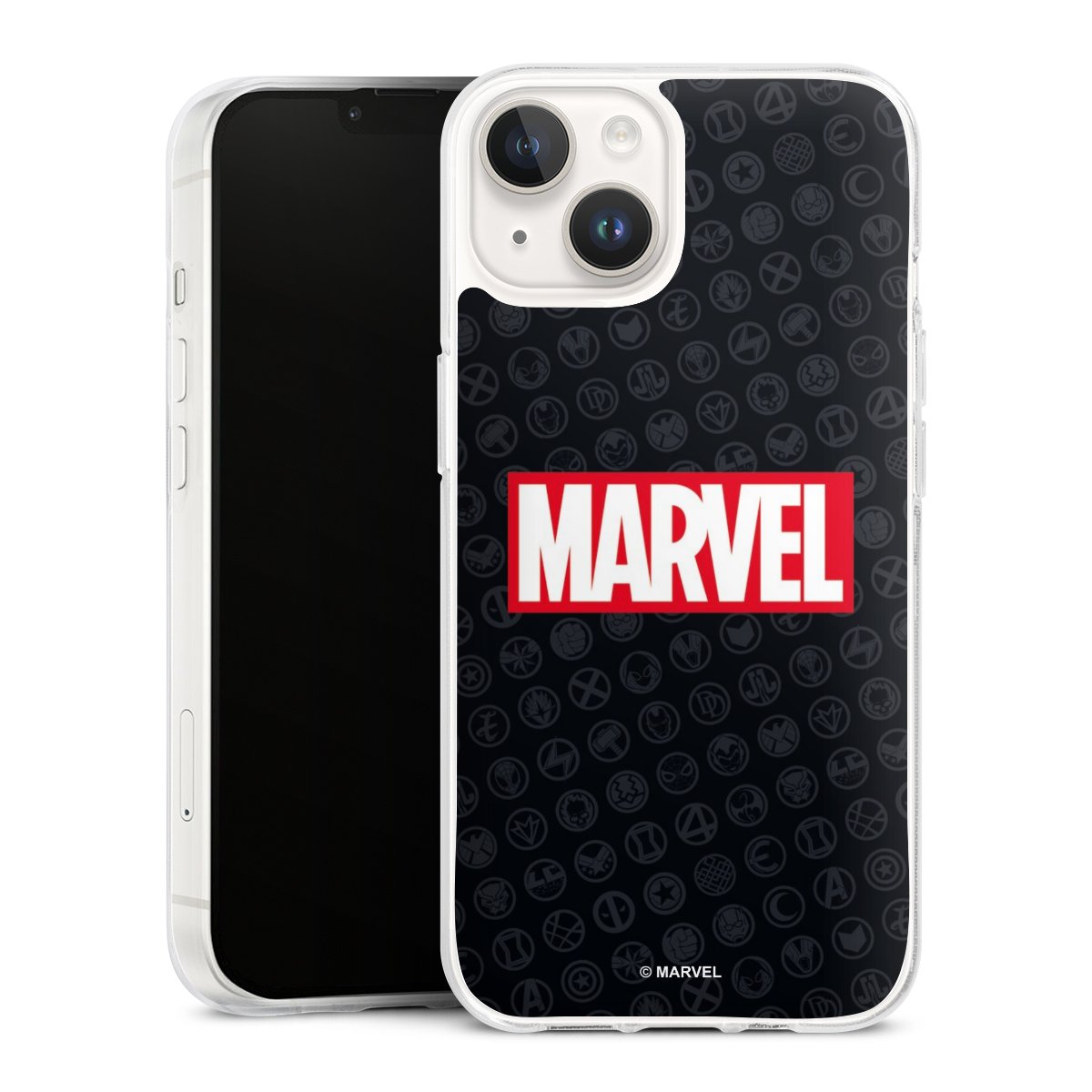 Marvel Logo Black Red 