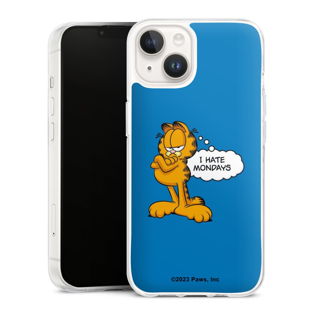 Garfield Je déteste les lundis Bleu