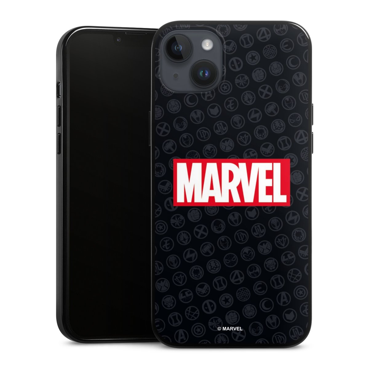 Marvel Logo Black Red 