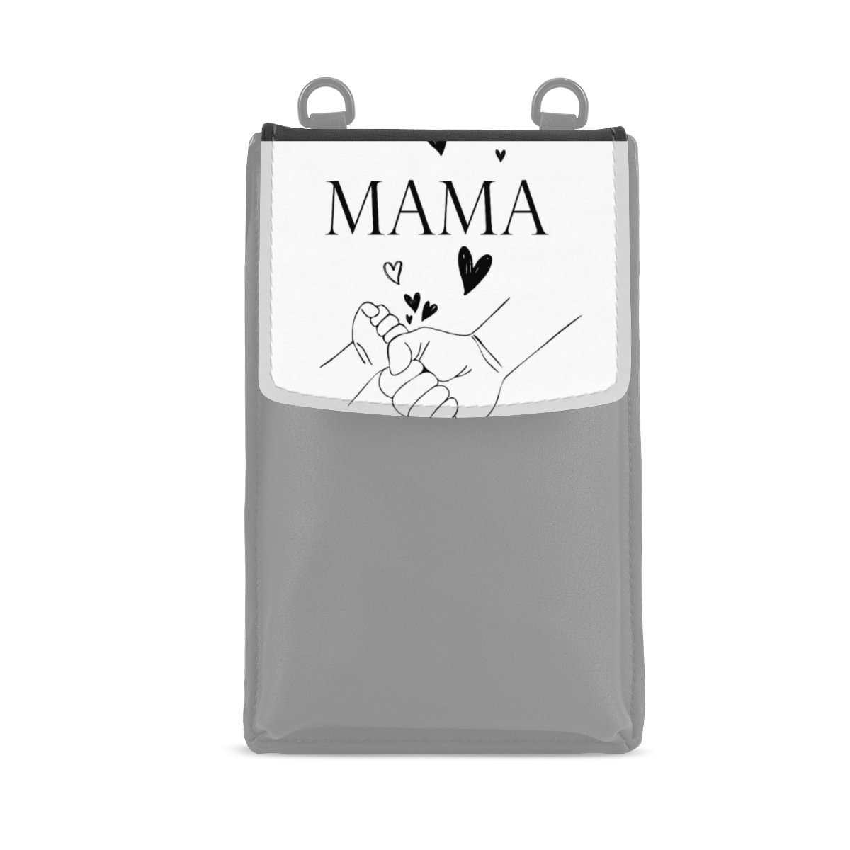 Mothers Day Line Art Hands Black and White