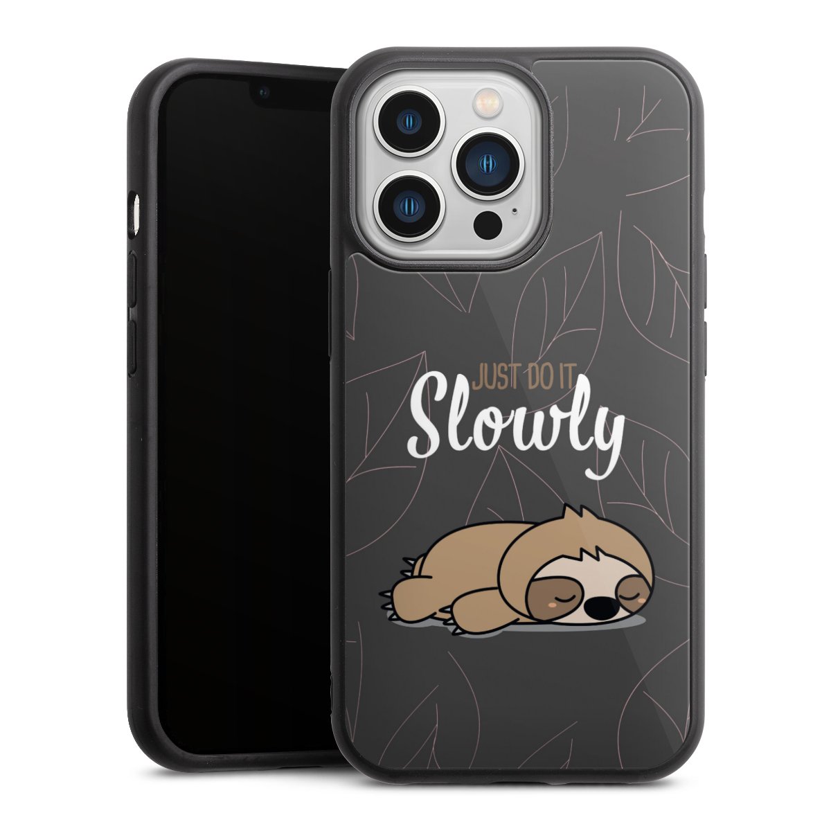 Just Do It Slowly Sloth Grey