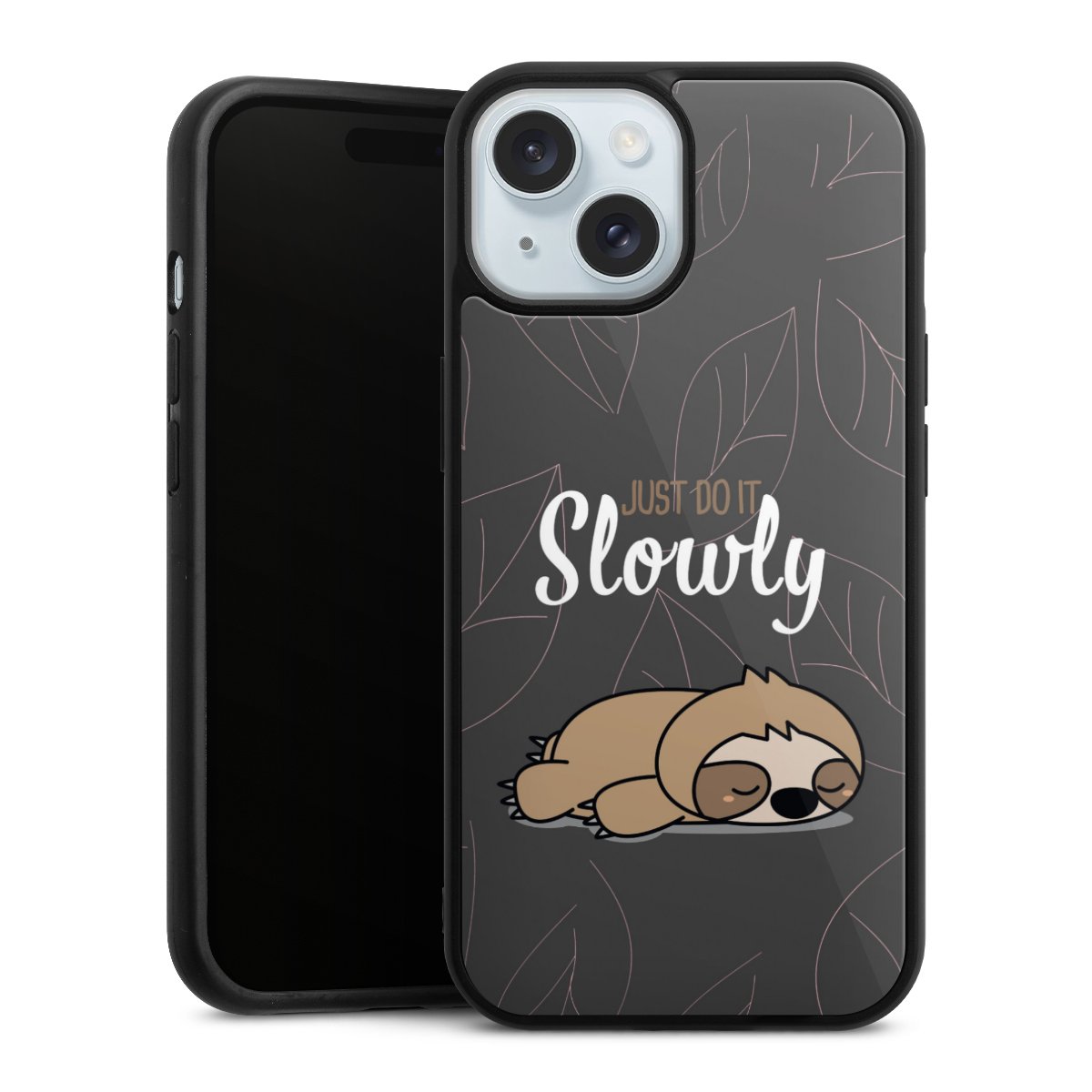 Just Do It Slowly Sloth Grey