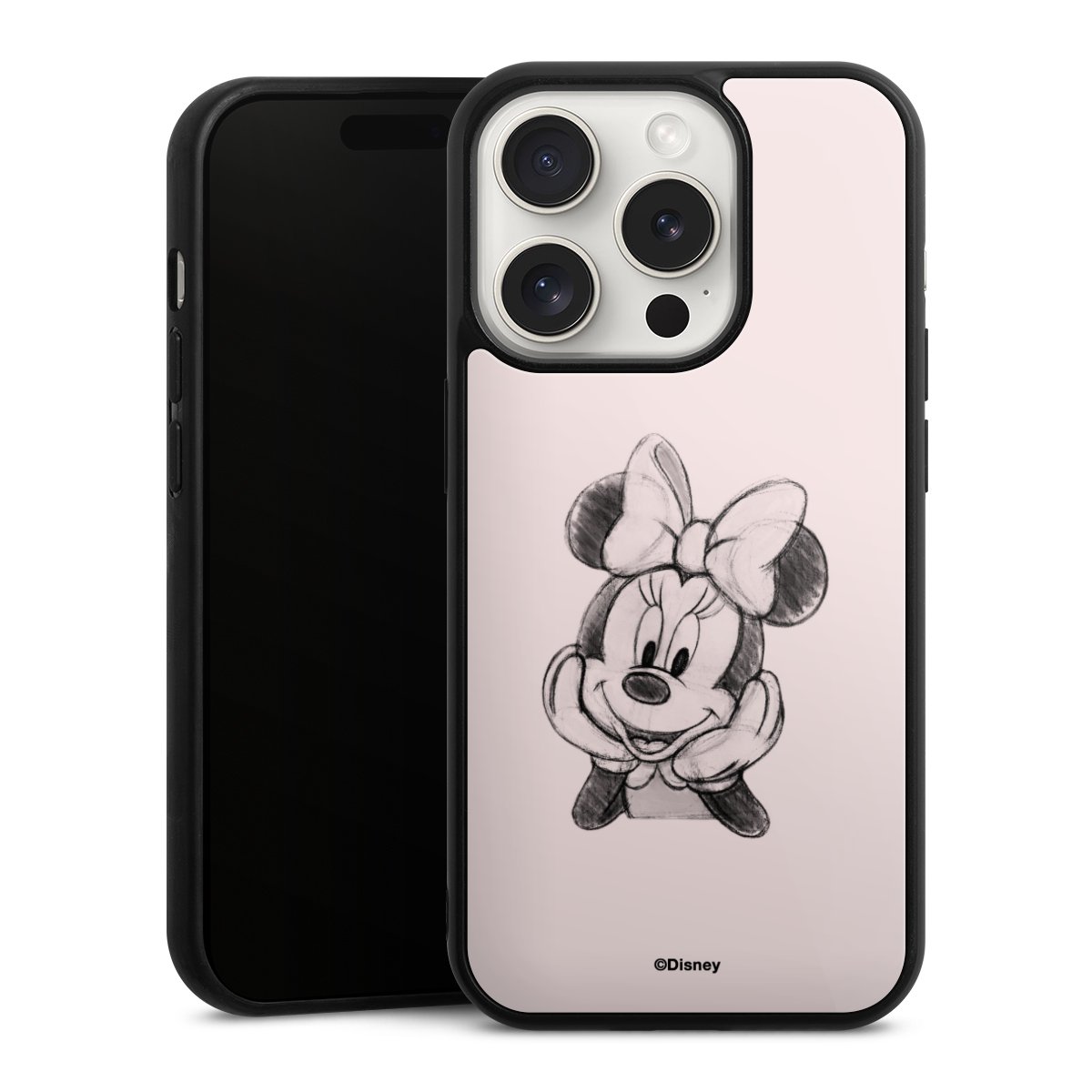 Minnie Posieren Sitzen
