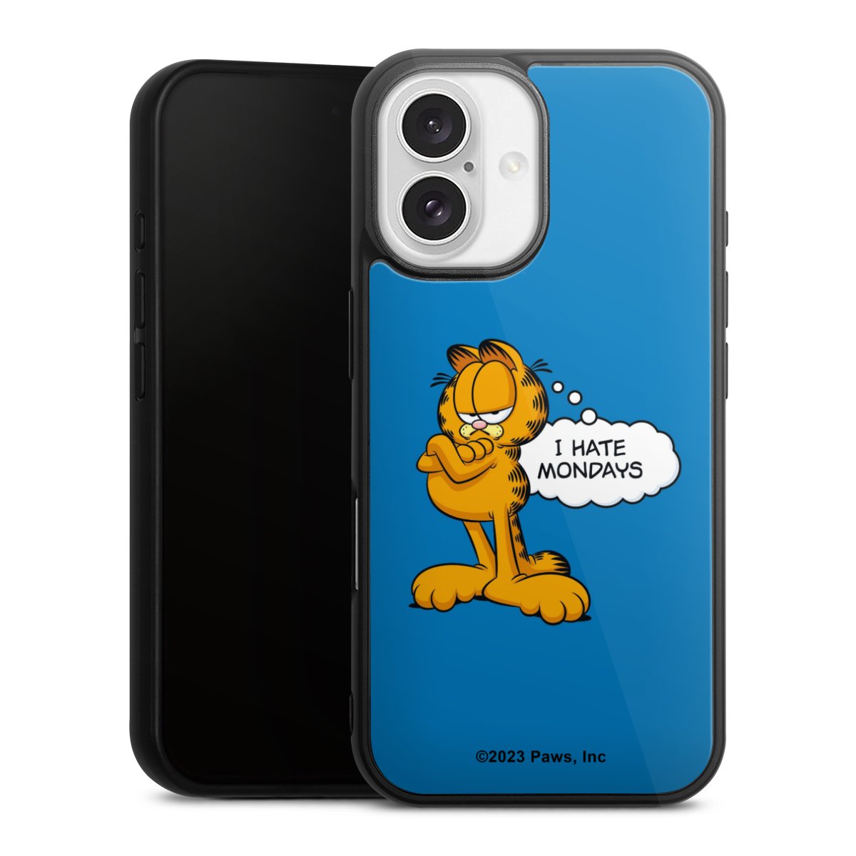 Garfield Ik haat maandagen blauw