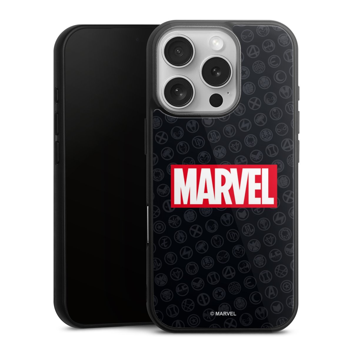 Marvel Logo Noir Rouge
