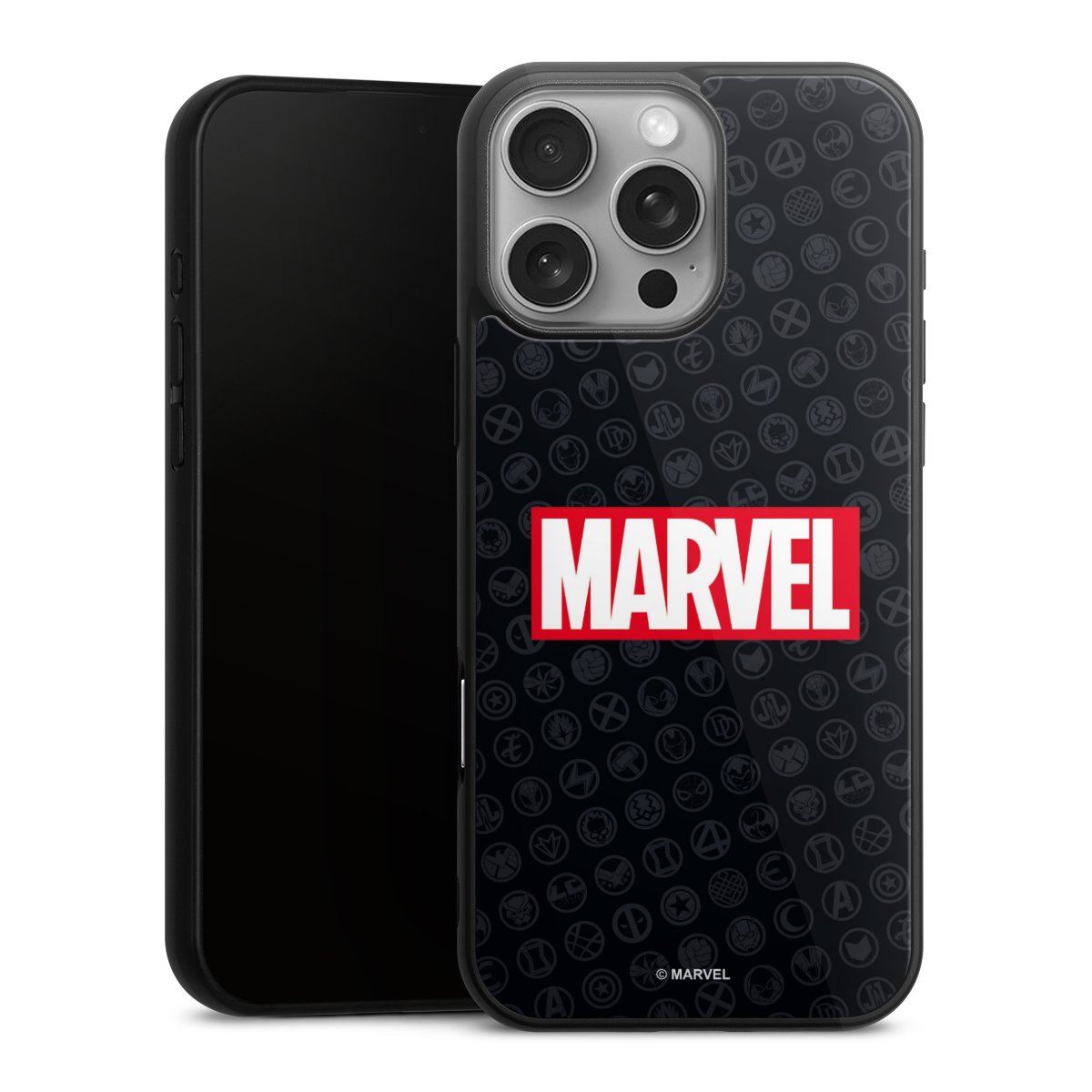 Marvel Logo Noir Rouge