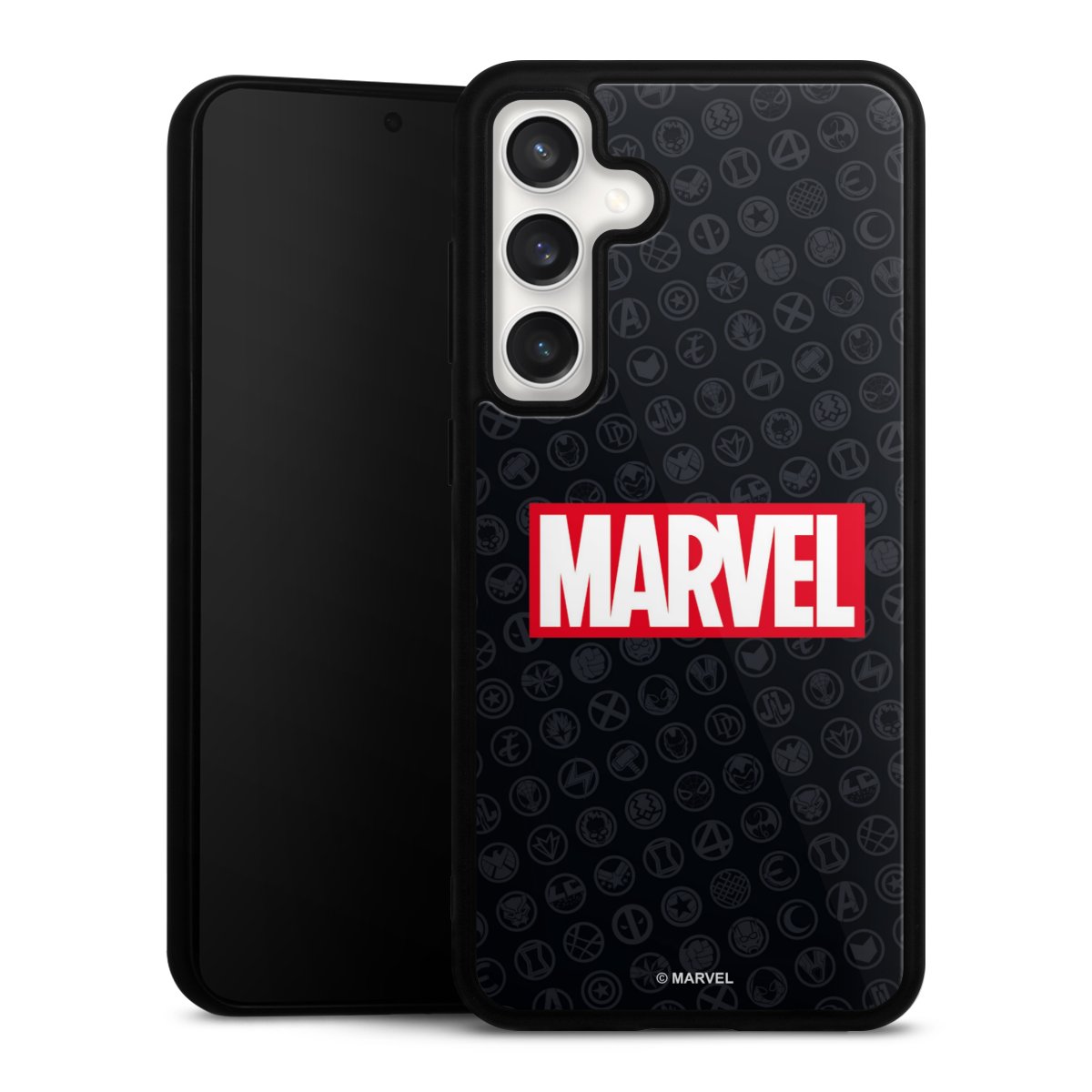 Marvel Logo Zwart Rood