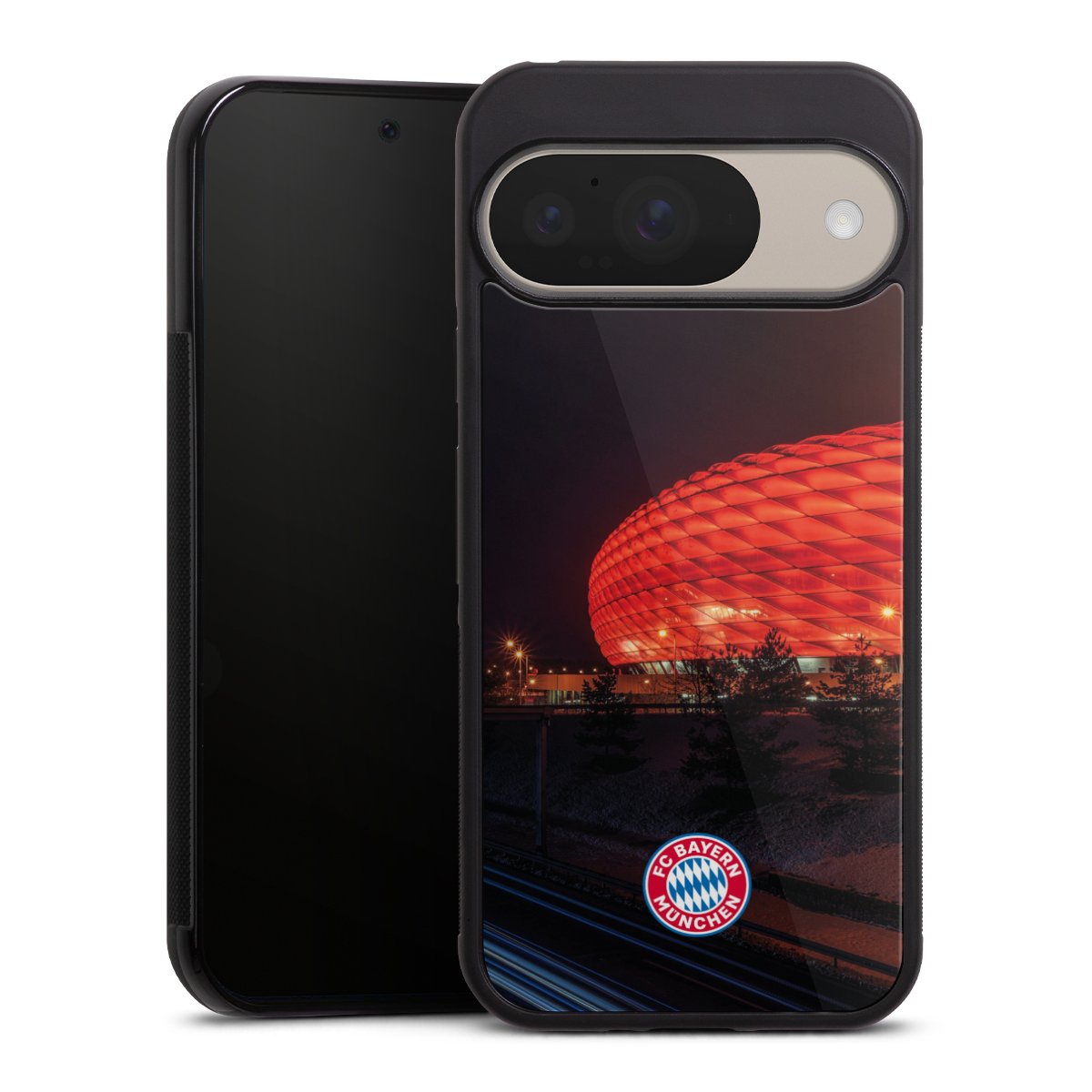 Allianz Arena bei Nacht FCB