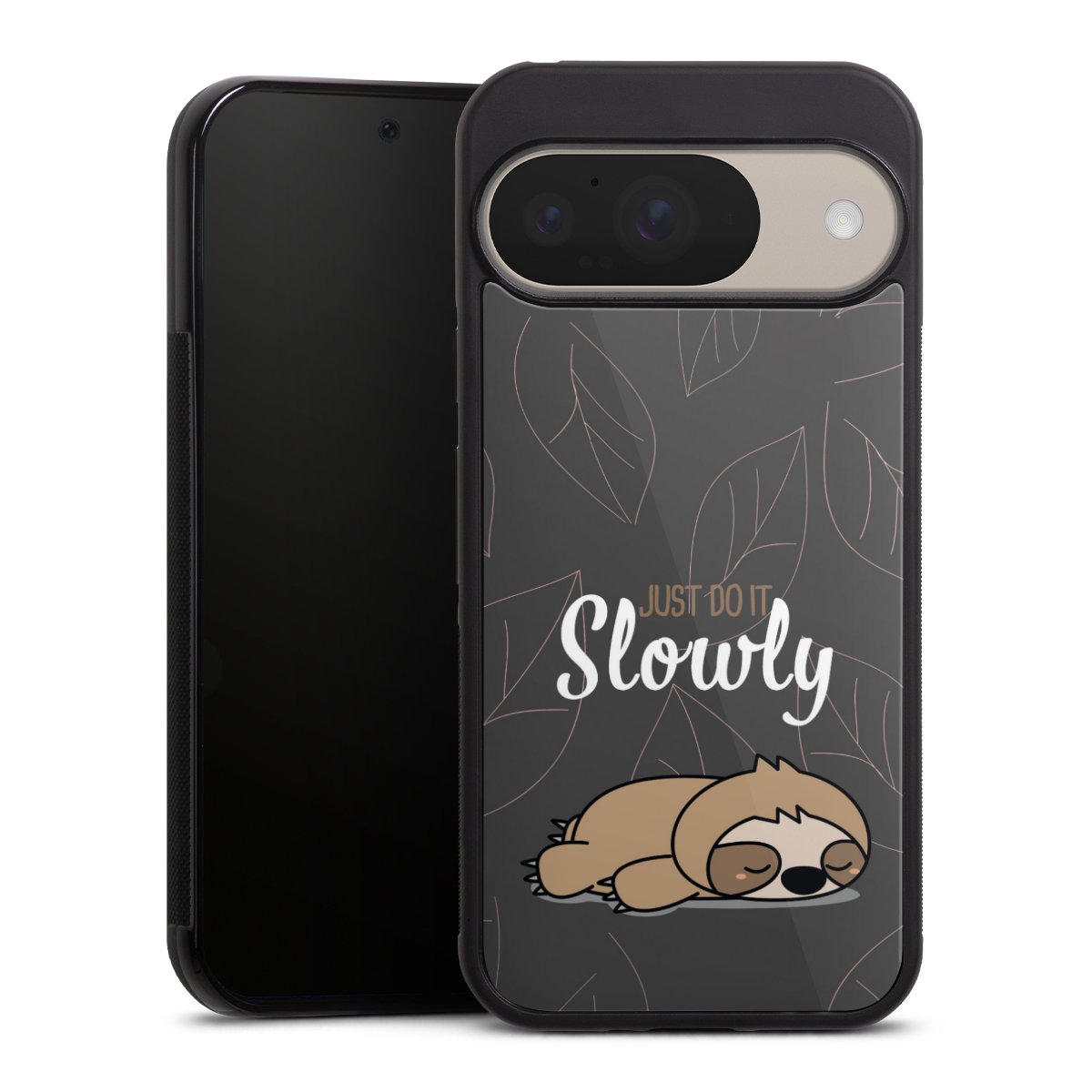 Just Do It Slowly Sloth Grey