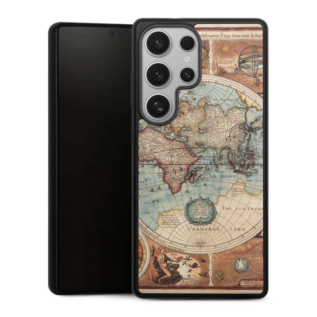 Mappa del mondo vintage