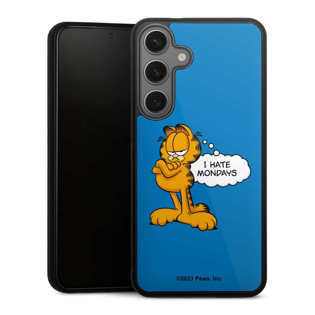 Garfield Ik haat maandagen blauw