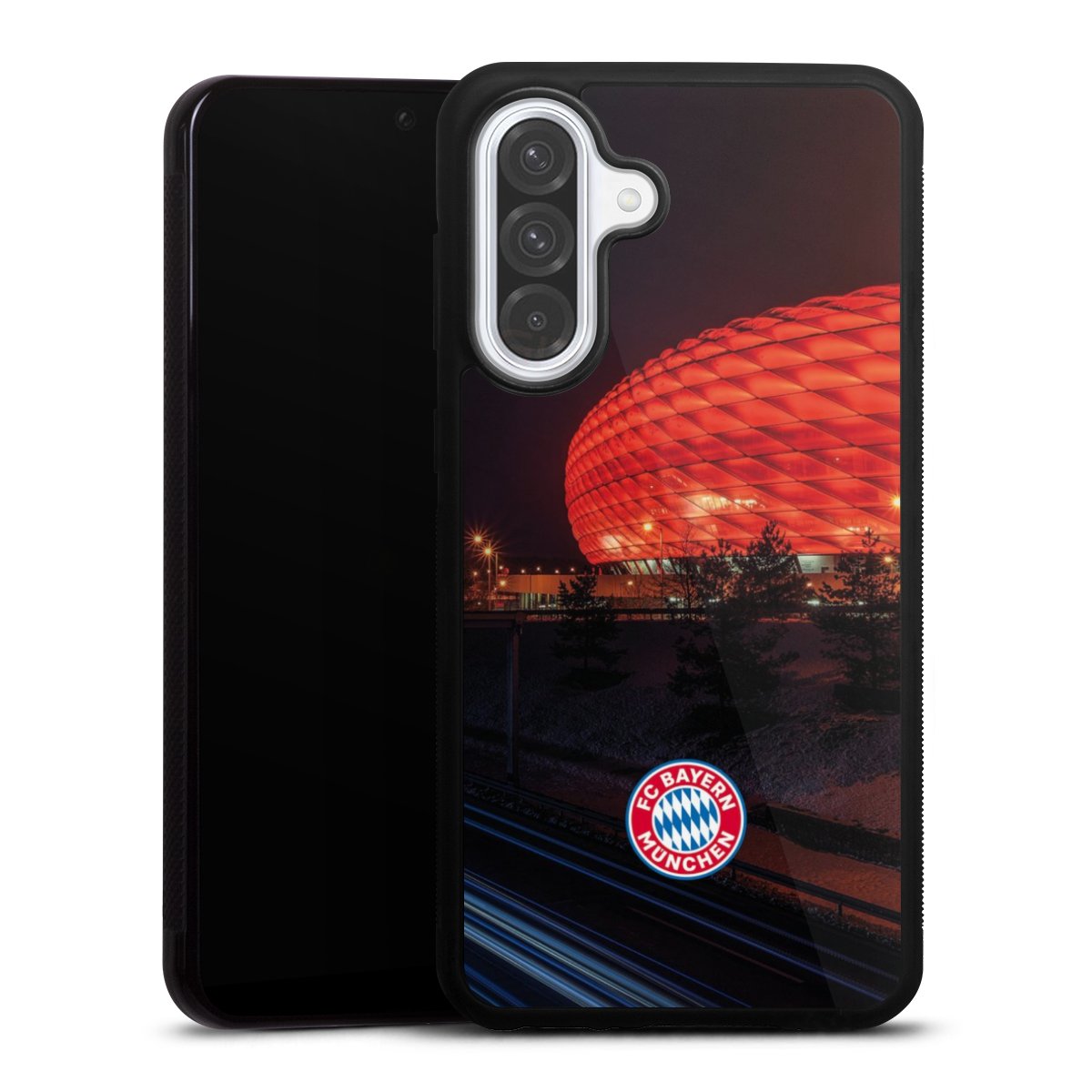 Allianz Arena bei Nacht FCB