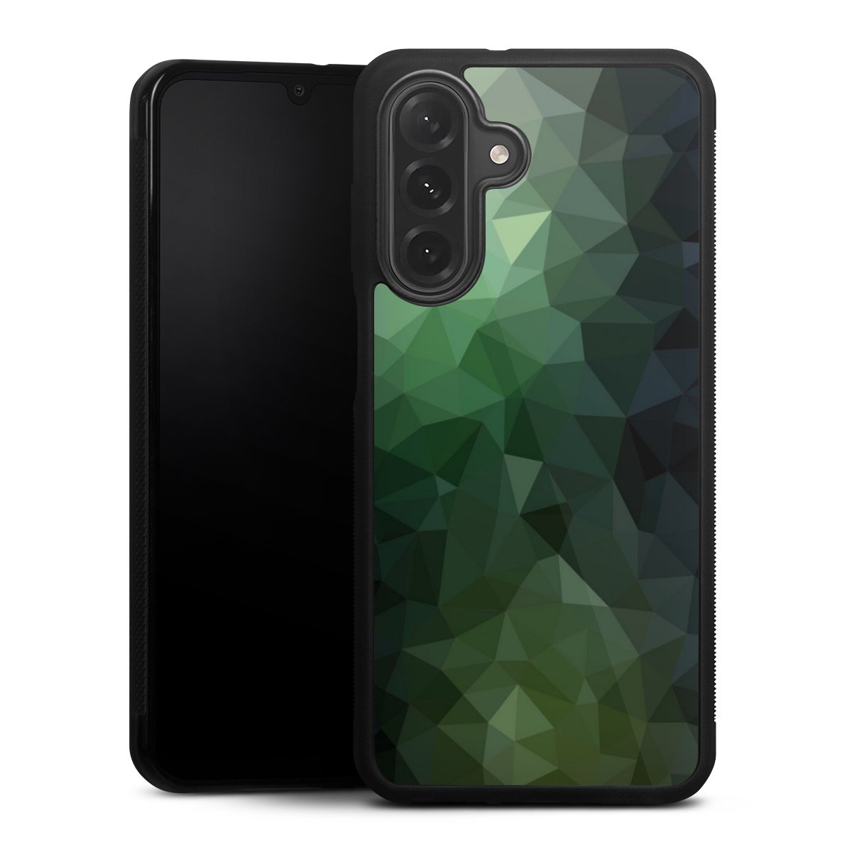 Polygonal Mosaic Green