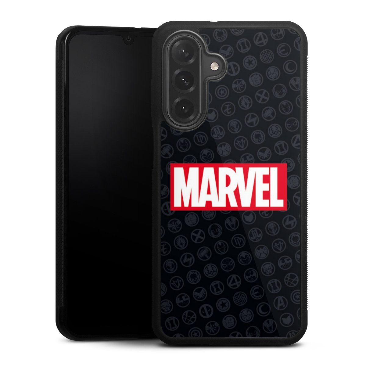 Marvel Logo Zwart Rood