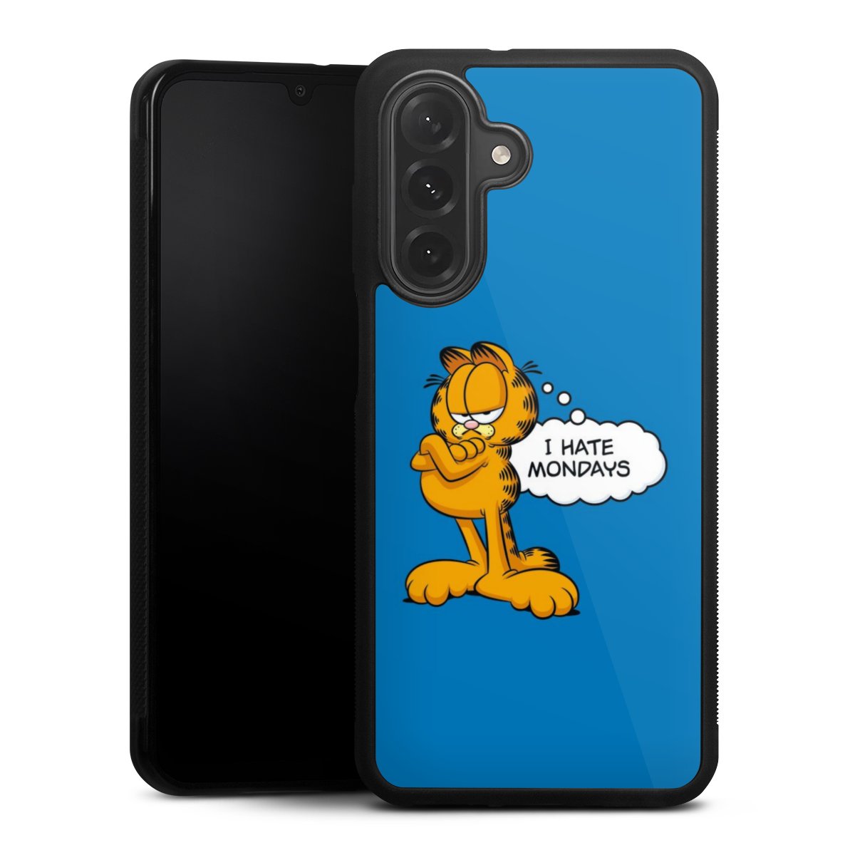 Garfield Ik haat maandagen blauw