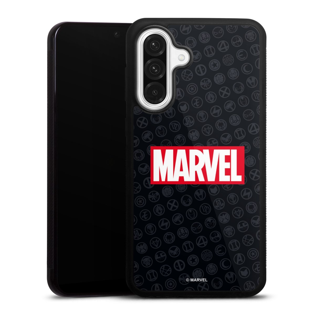 Marvel Logo Zwart Rood