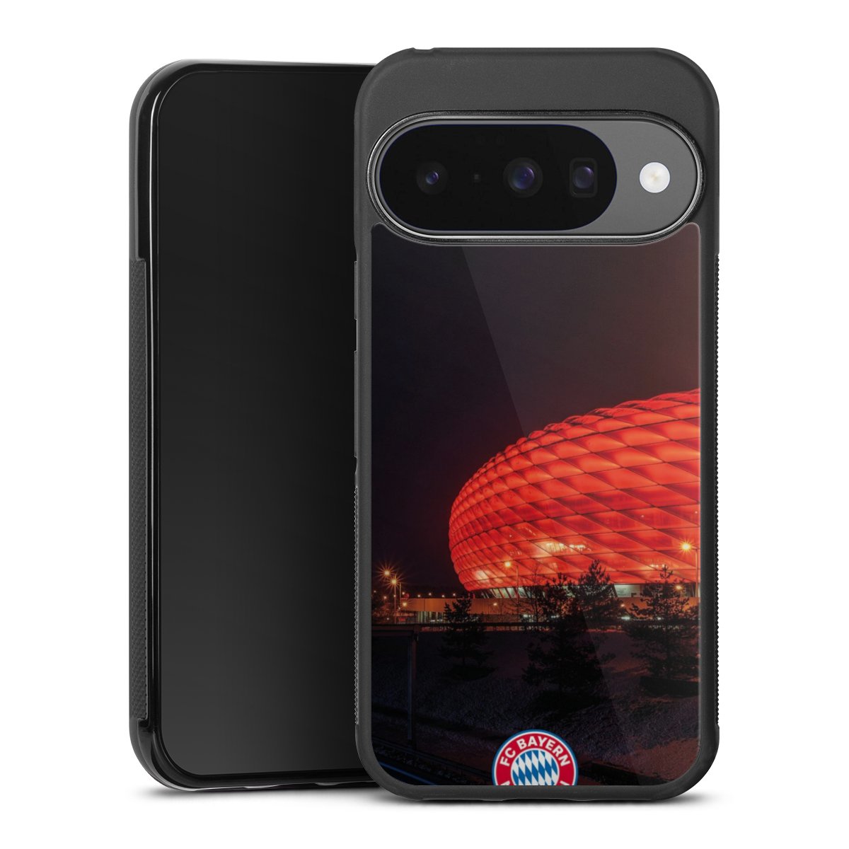 Allianz Arena bei Nacht FCB