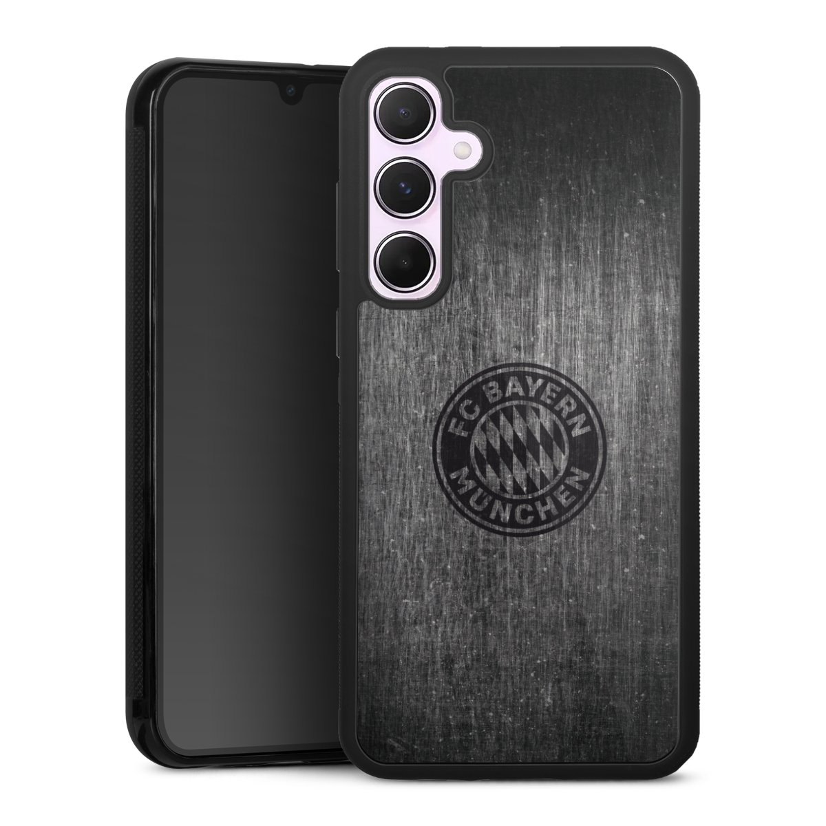 Metalllook FCB Logo einfarbig