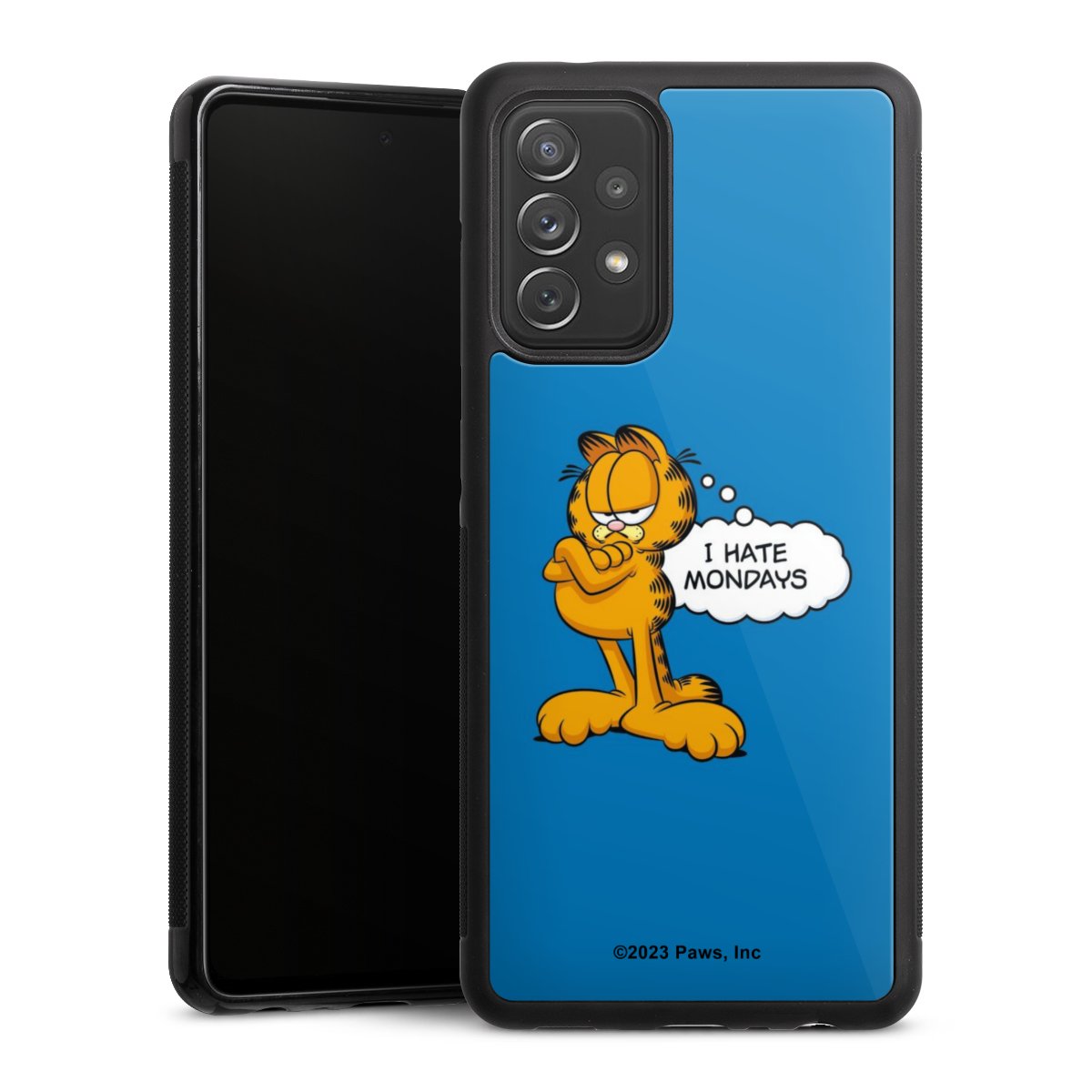 Garfield Ik haat maandagen blauw