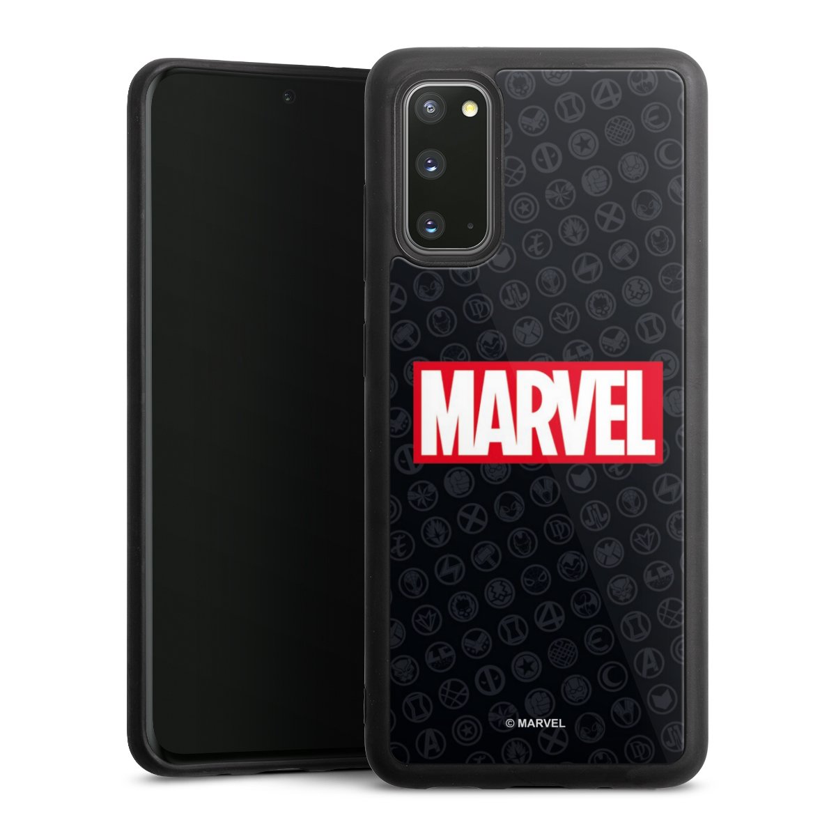 Marvel Logo Black Red 