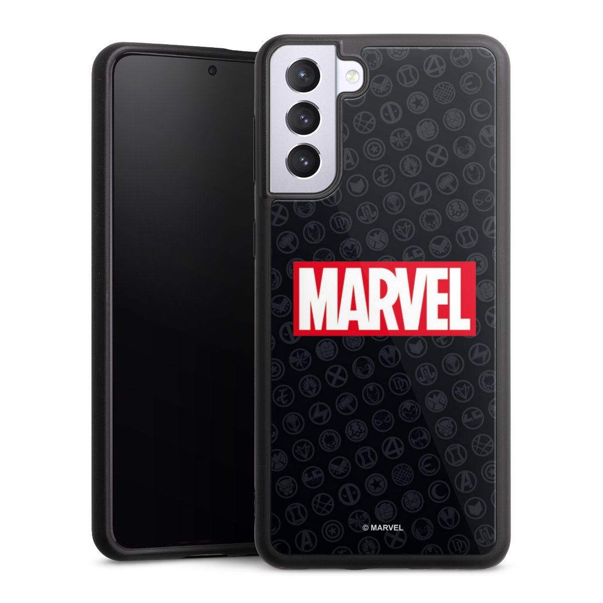 Marvel Logo Black Red 