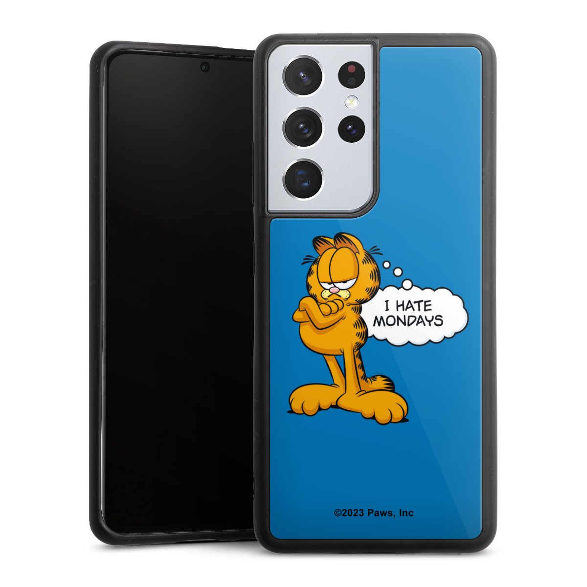 Garfield Ik haat maandagen blauw