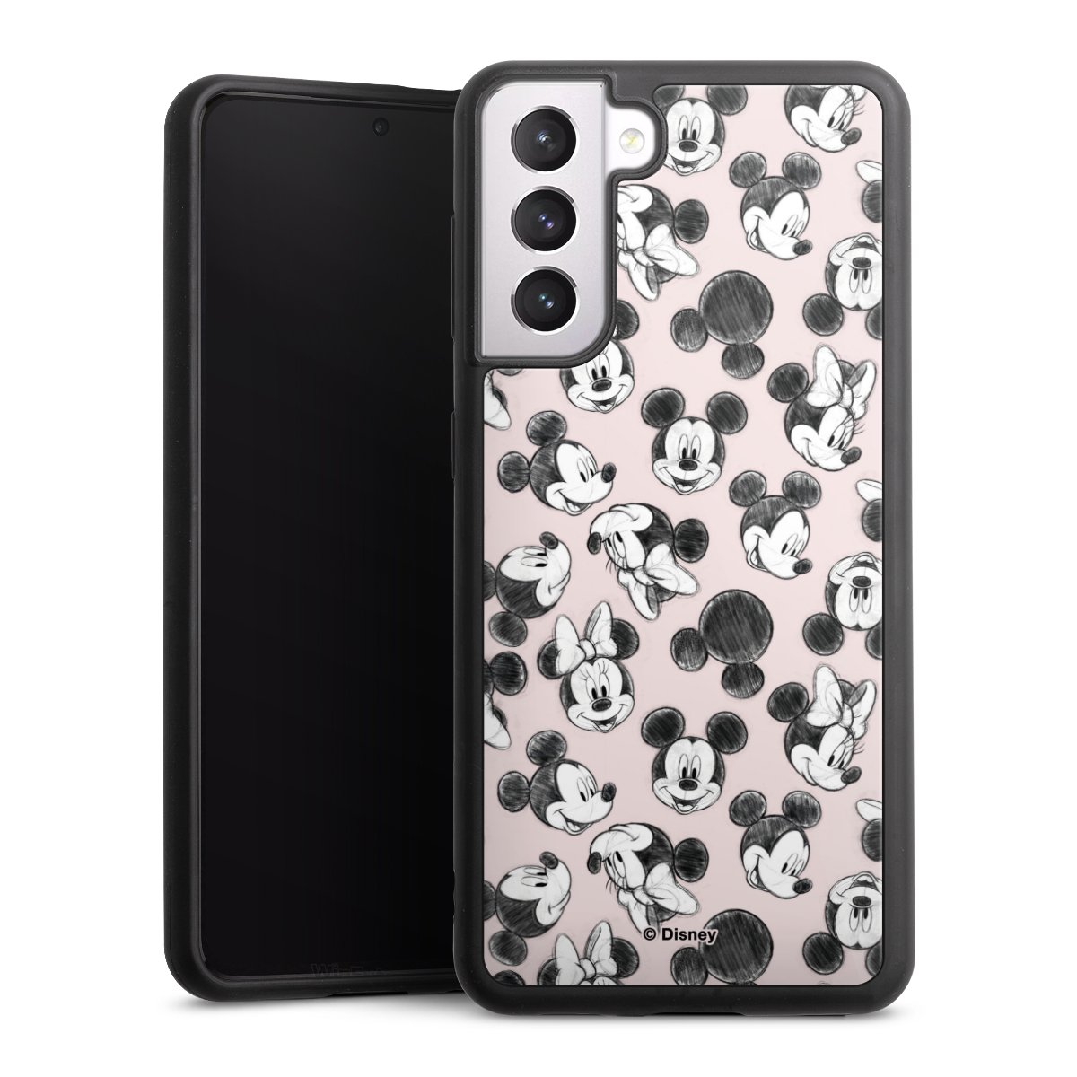 Minnie & Mickey aux multiples visages rose