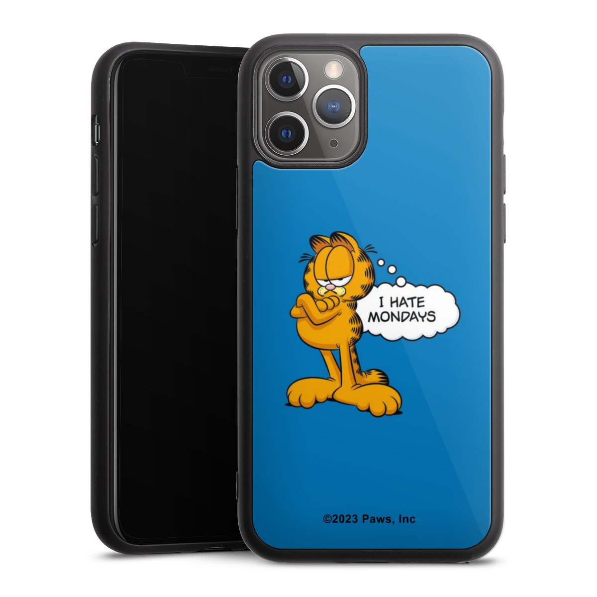 Garfield Ik haat maandagen blauw