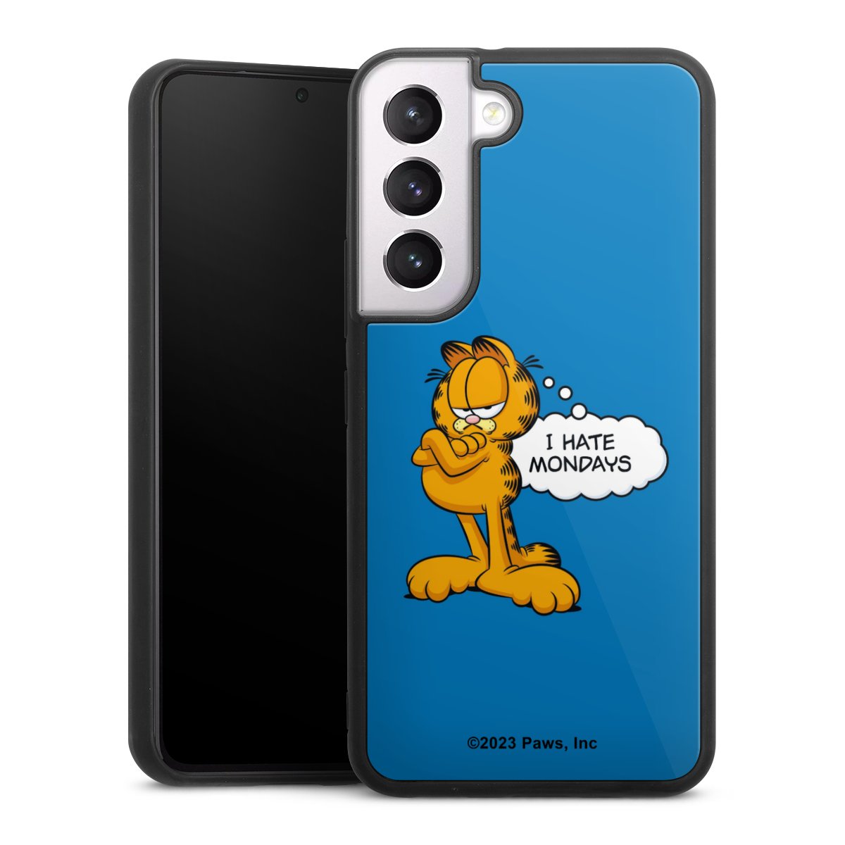 Garfield Ik haat maandagen blauw