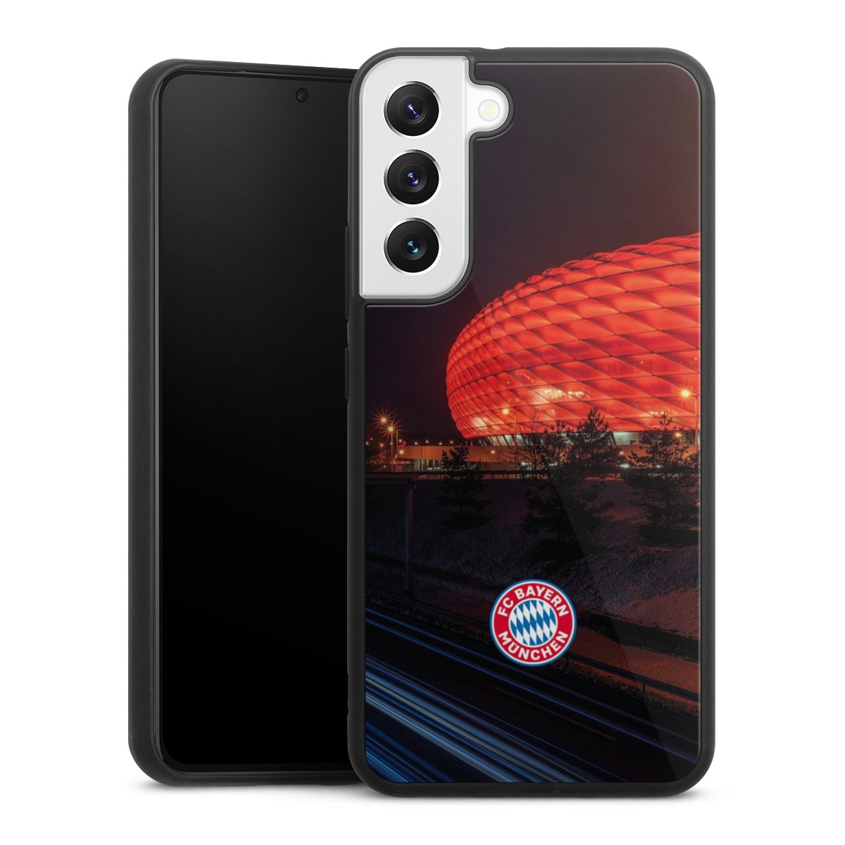 Allianz Arena bei Nacht FCB