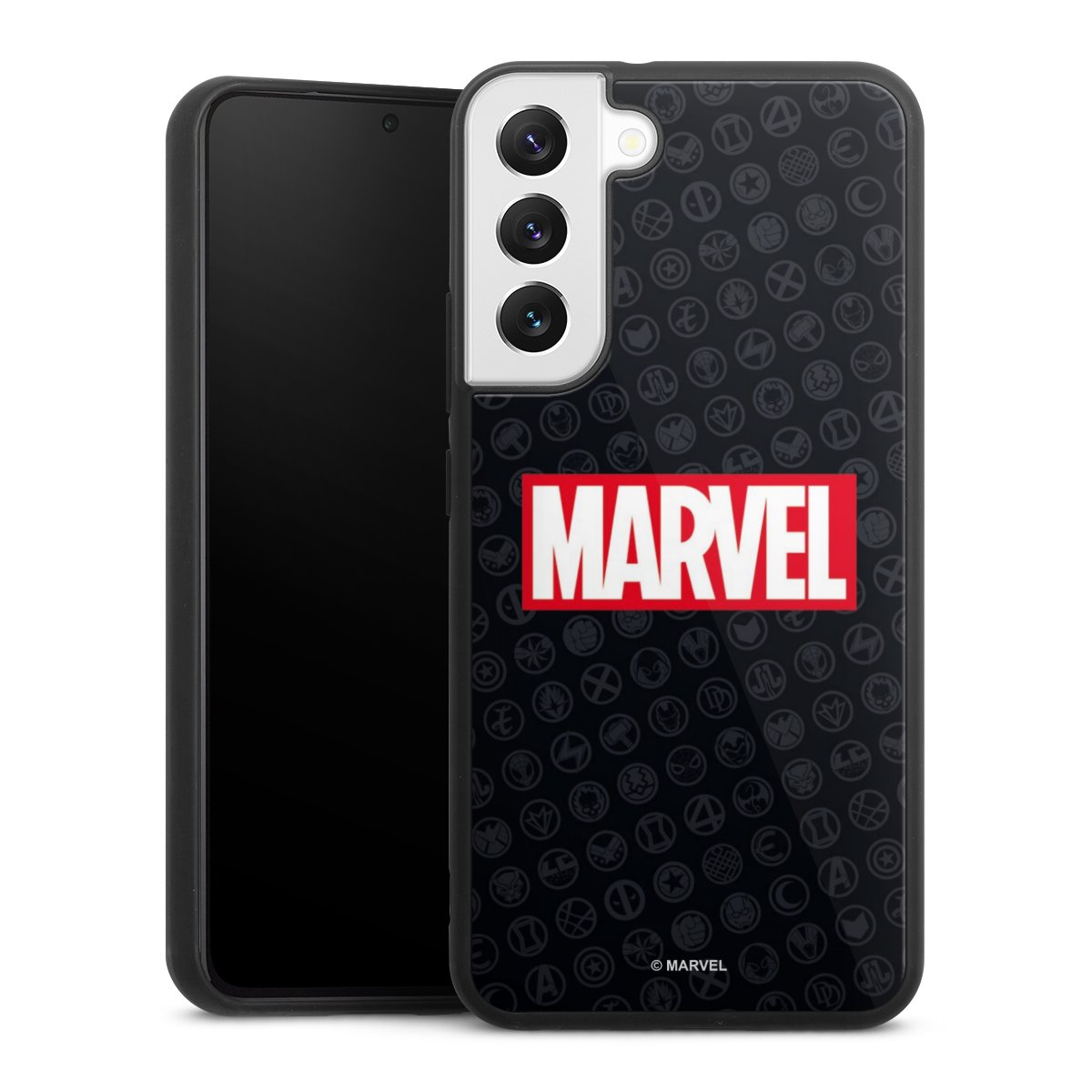 Marvel Logo Black Red 