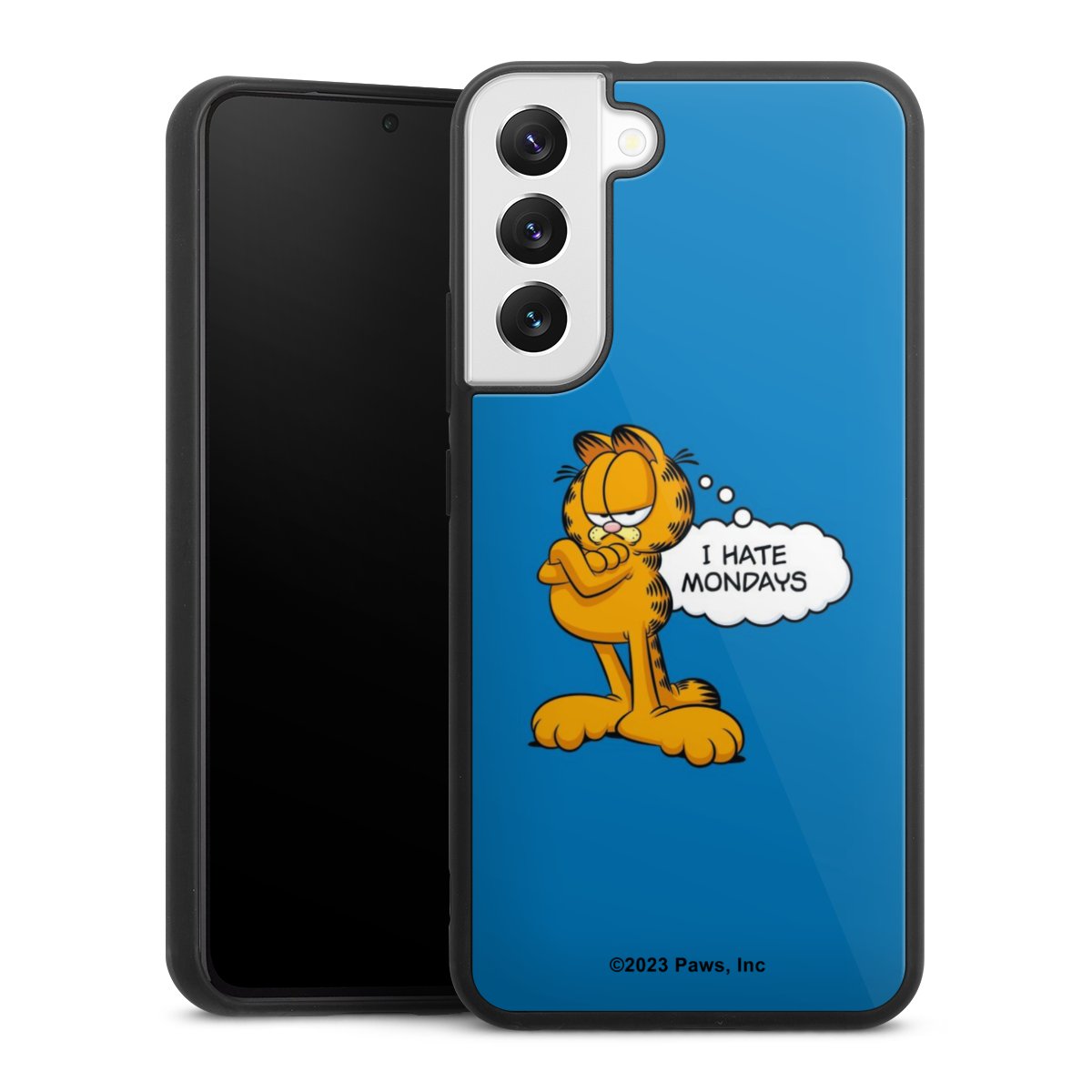 Garfield Ik haat maandagen blauw