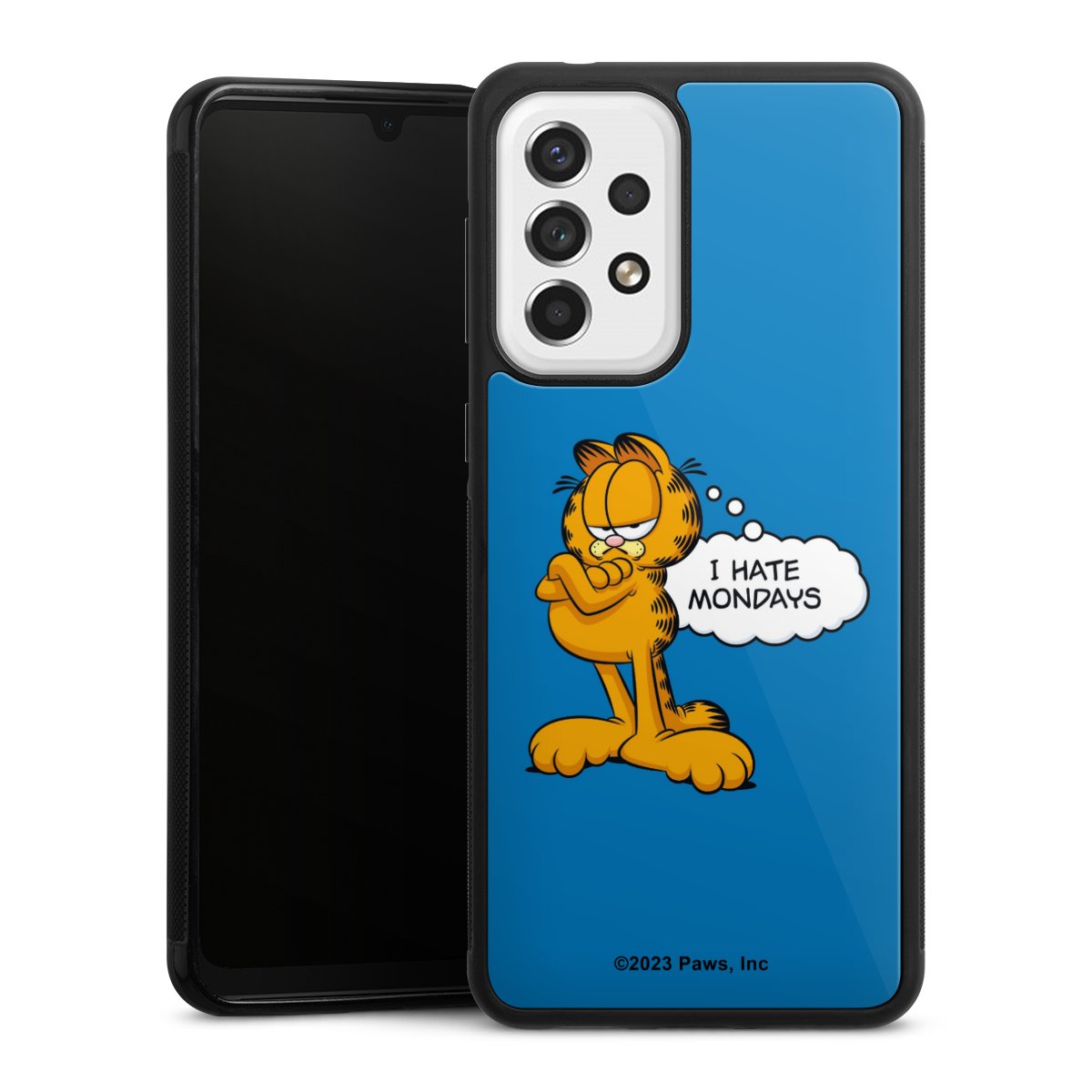 Garfield Ik haat maandagen blauw