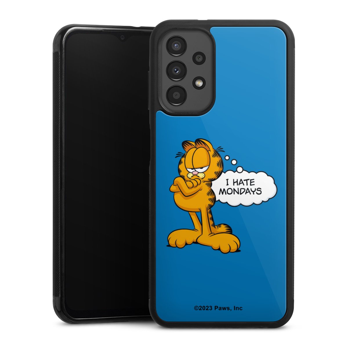 Garfield Ik haat maandagen blauw