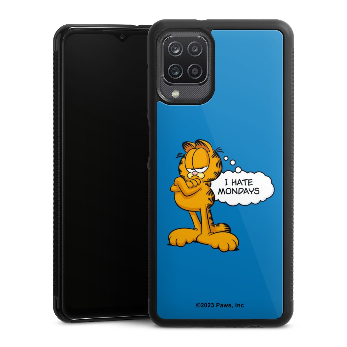 Garfield Ik haat maandagen blauw