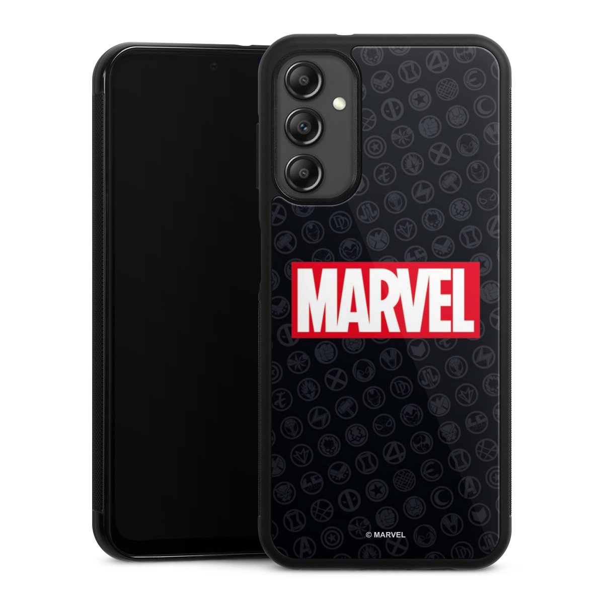 Marvel Logo Black Red 