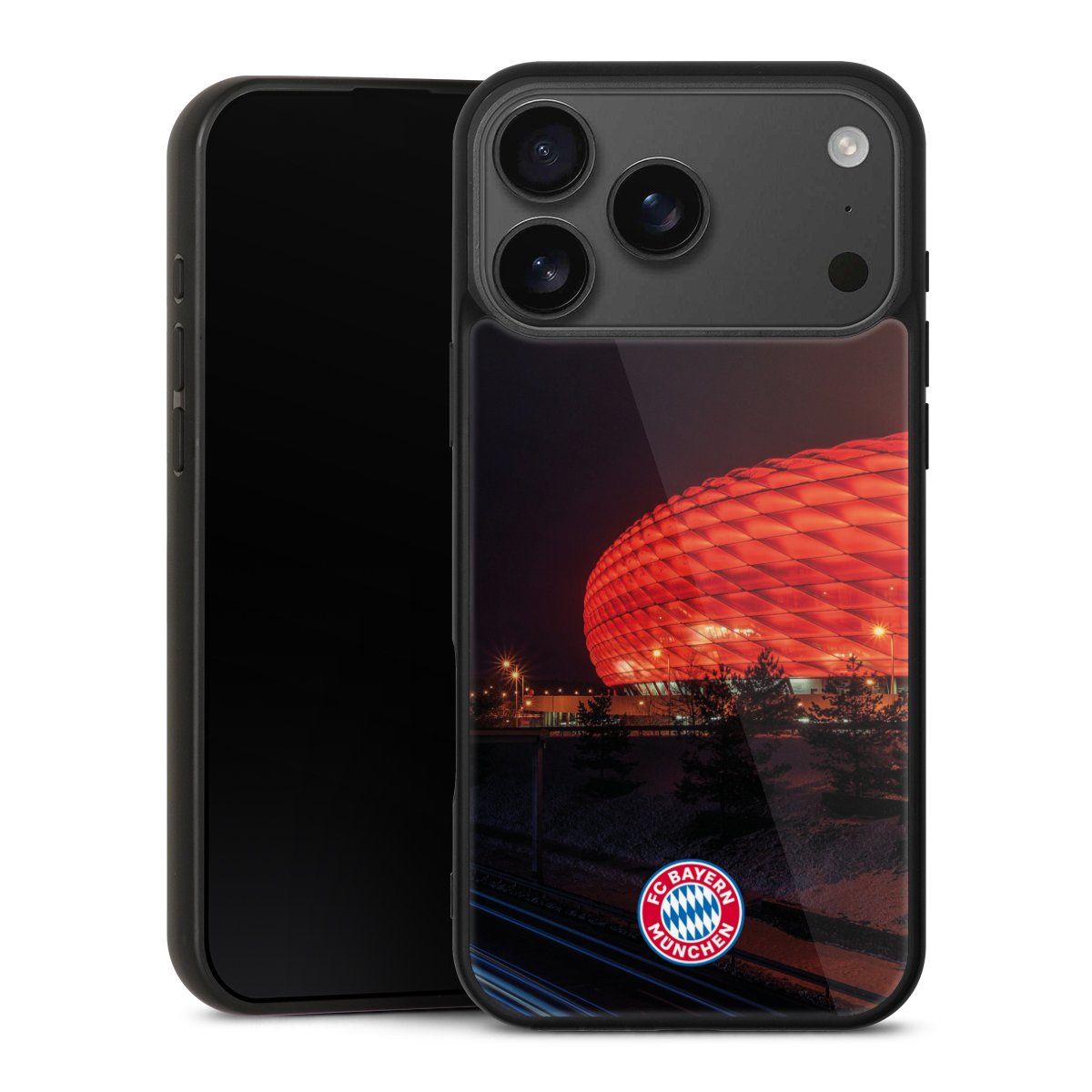 Allianz Arena bei Nacht FCB