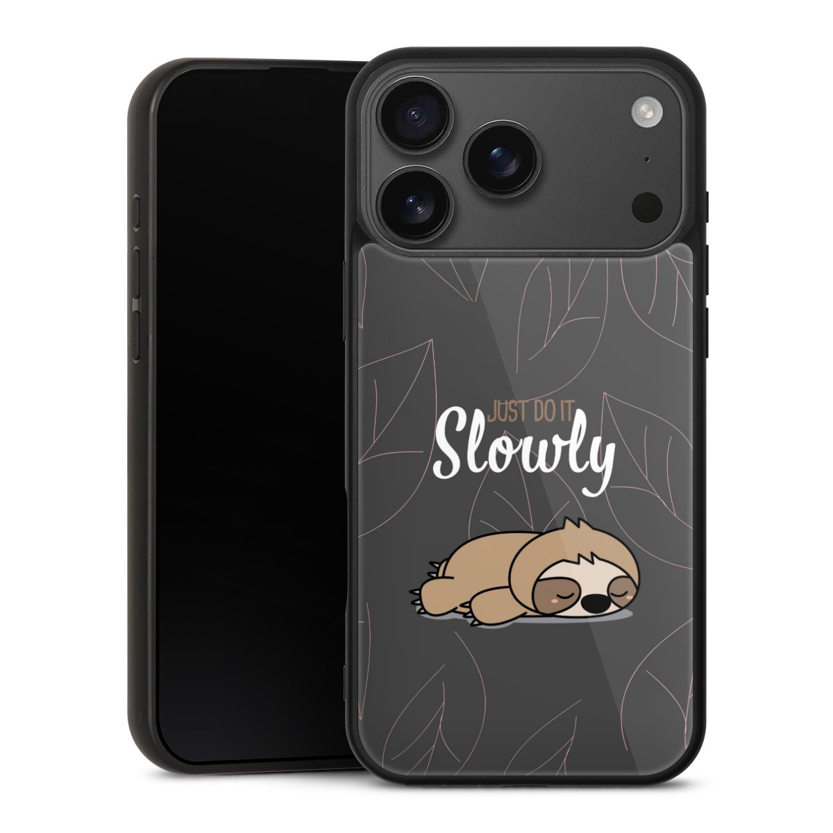 Just Do It Slowly Sloth Grey