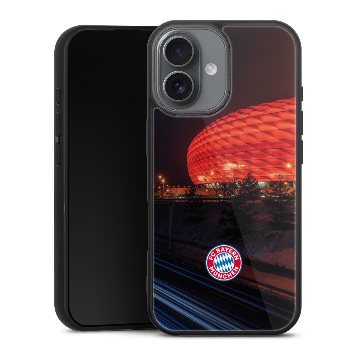 Allianz Arena bei Nacht FCB