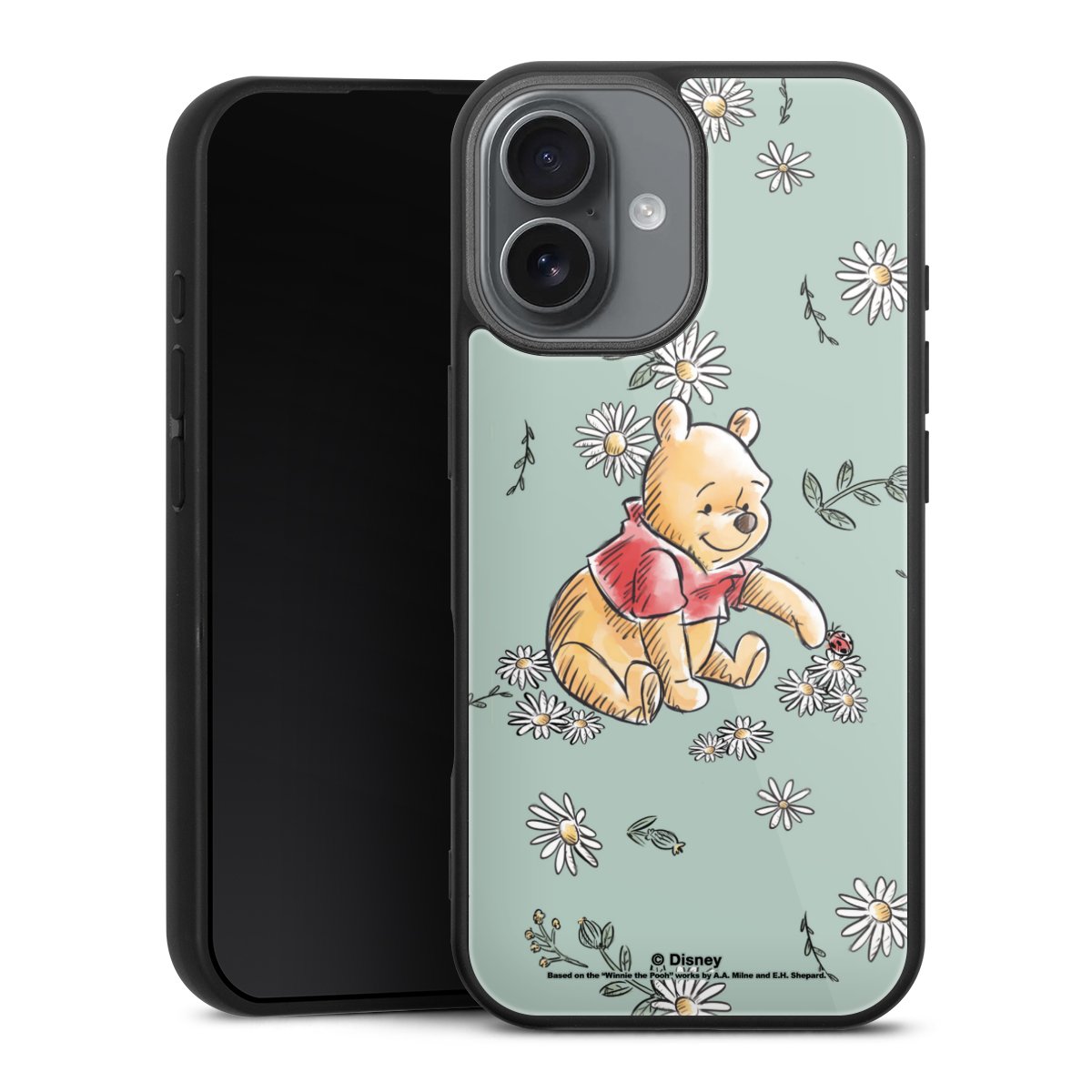 Winnie Puuh Gänseblümchen und Käfer Liebe