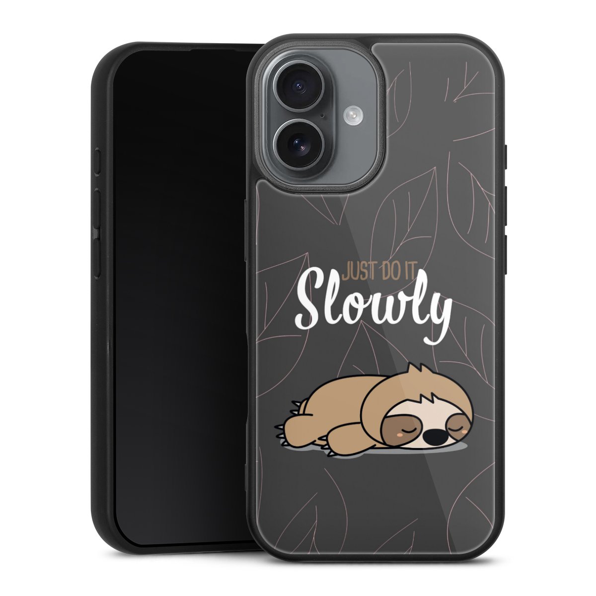 Just Do It Slowly Sloth Grey