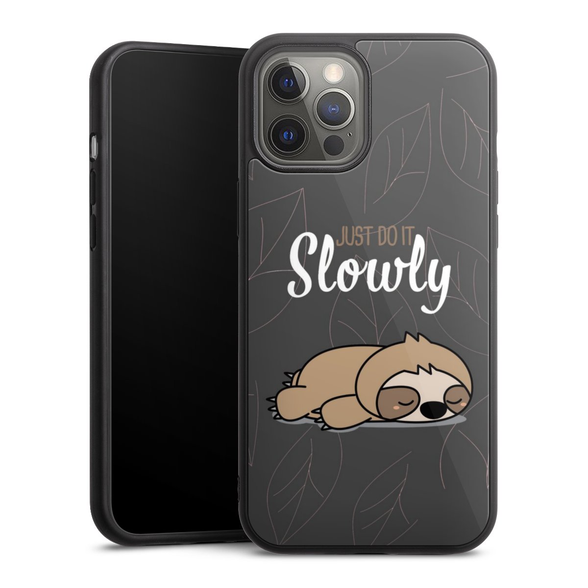 Just Do It Slowly Sloth Grey