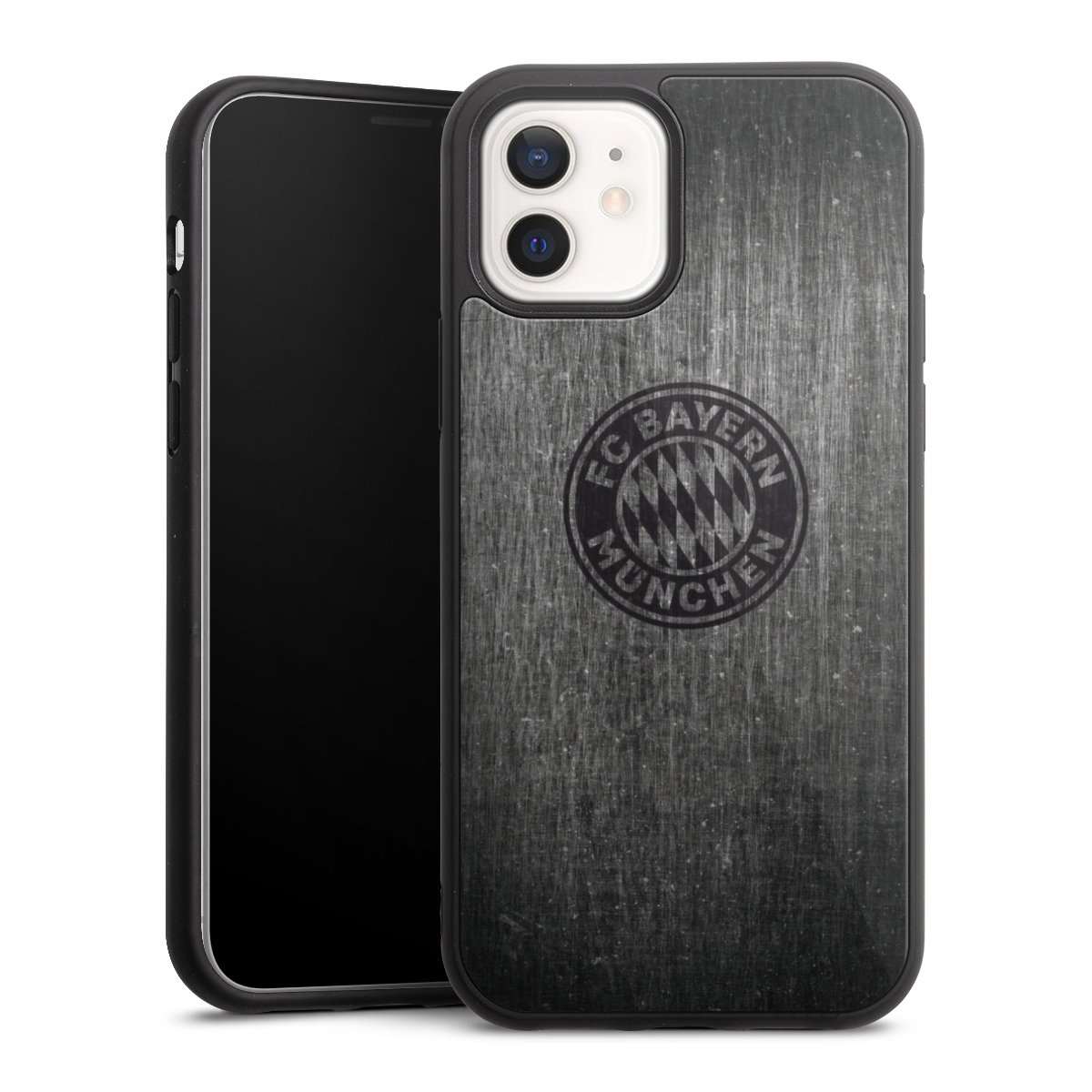 Metalllook FCB Logo einfarbig