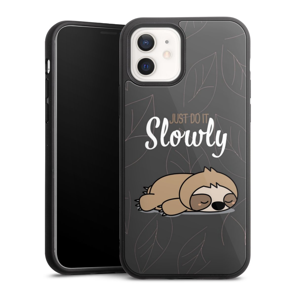 Just Do It Slowly Sloth Grey